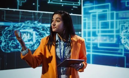 AI internship in Trivandrum students working on AI projects