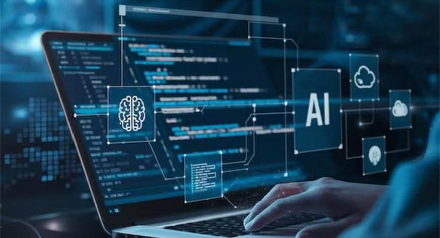 artificial intelligence digital transformation technology concept