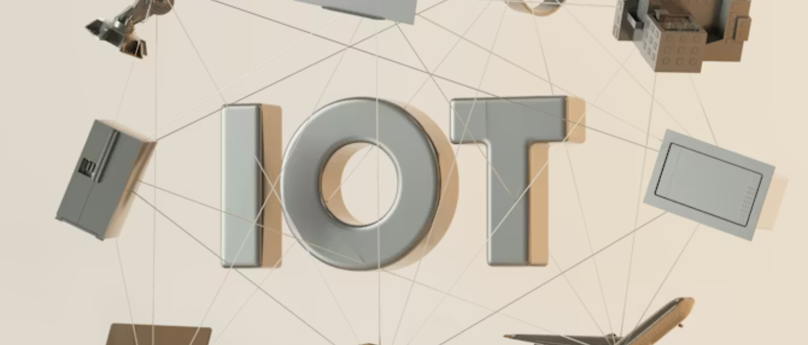 IoT ecosystem with connected devices and cloud analytics