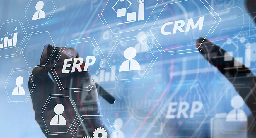 erp crm integration business software