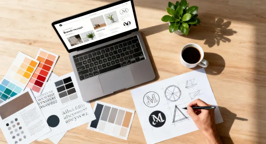 Brand identity portfolio showcasing professional graphic design projects.