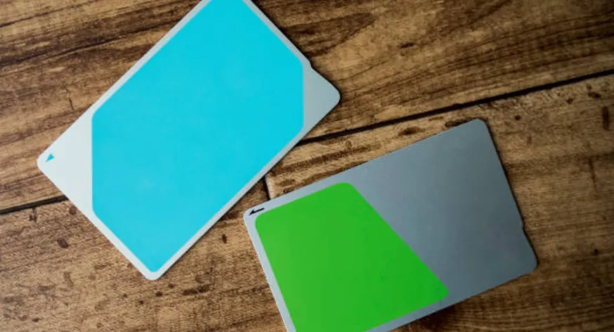 Custom designed NFC business card for branding