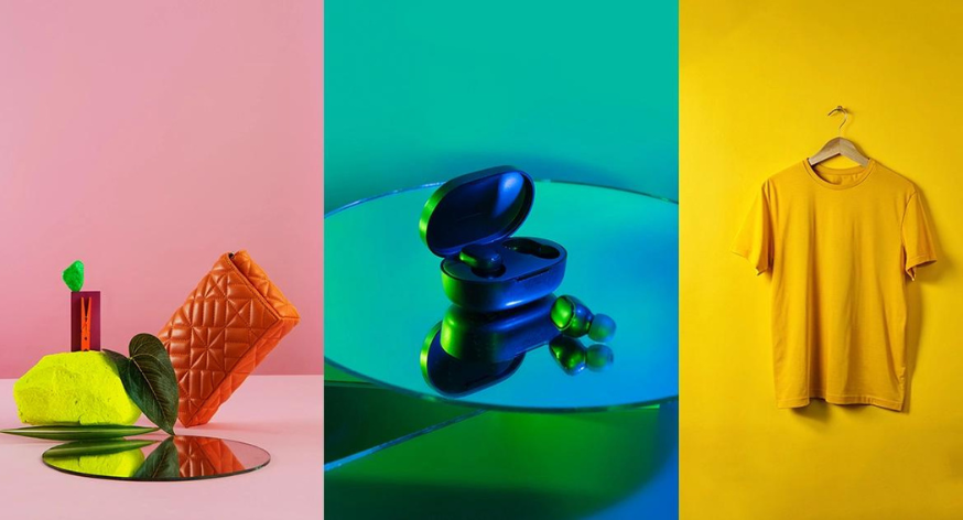 Marketing visuals enhanced through editing