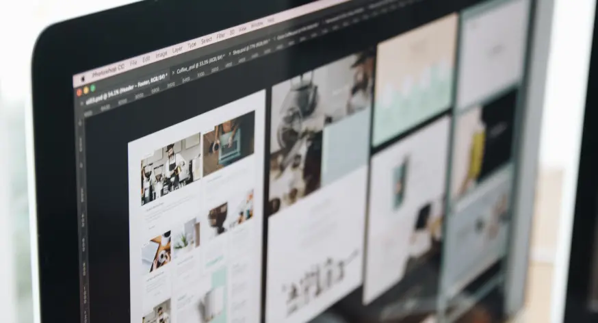 Modern business website design and digital development