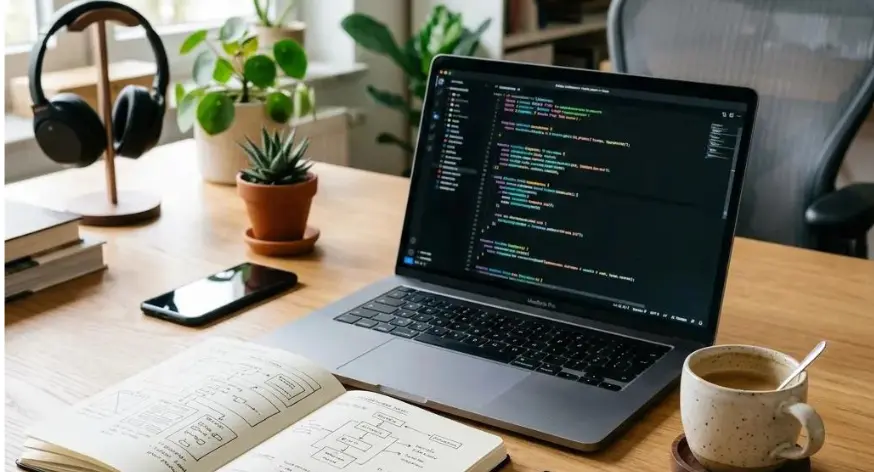 Software development planning and programming workspace